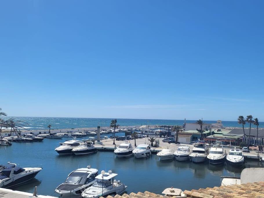 Casita Junto Al Mar En El Puerto De Cabopino Villa Marbella Eksteriør billede